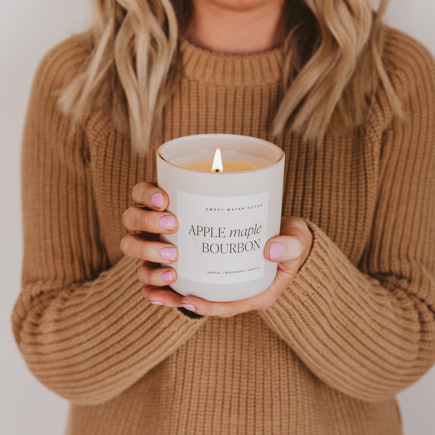 Candle: Apple Maple Bourbon 15 oz Soy Candle