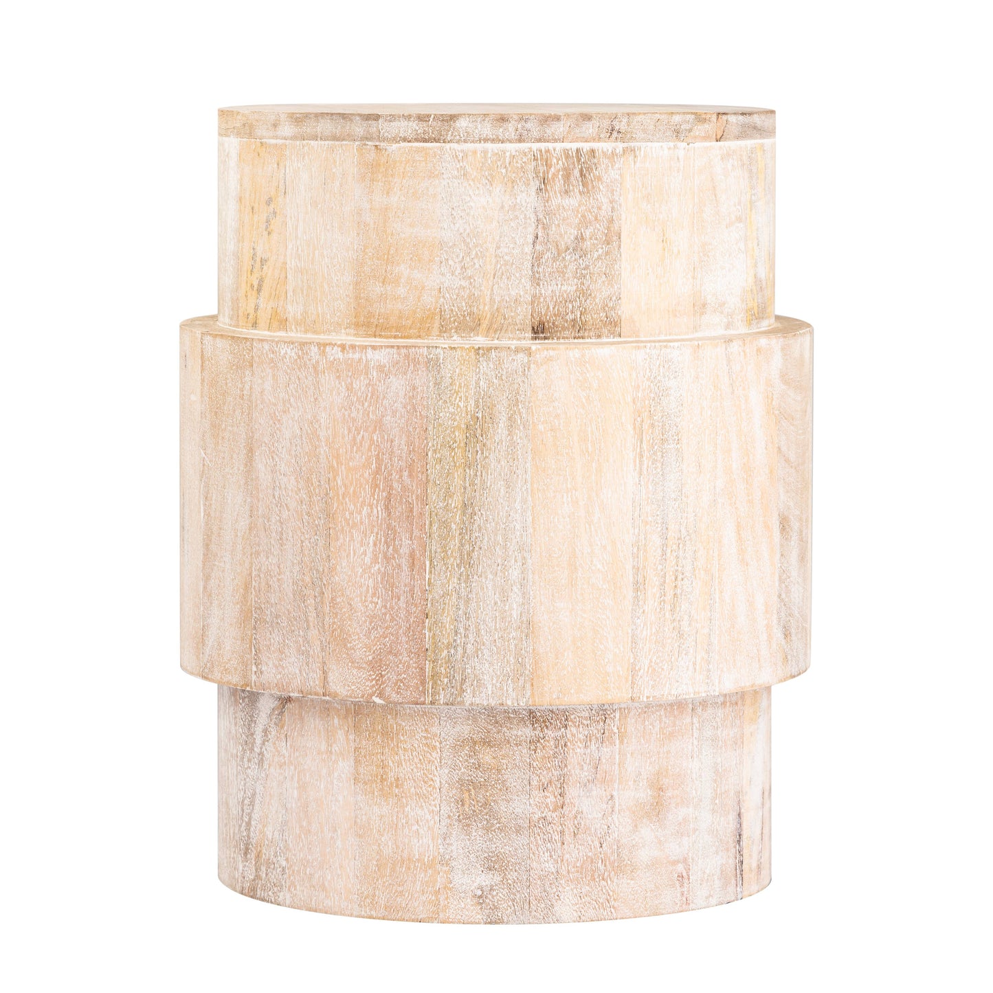 Robbins Solid Wood Accent Table: Black