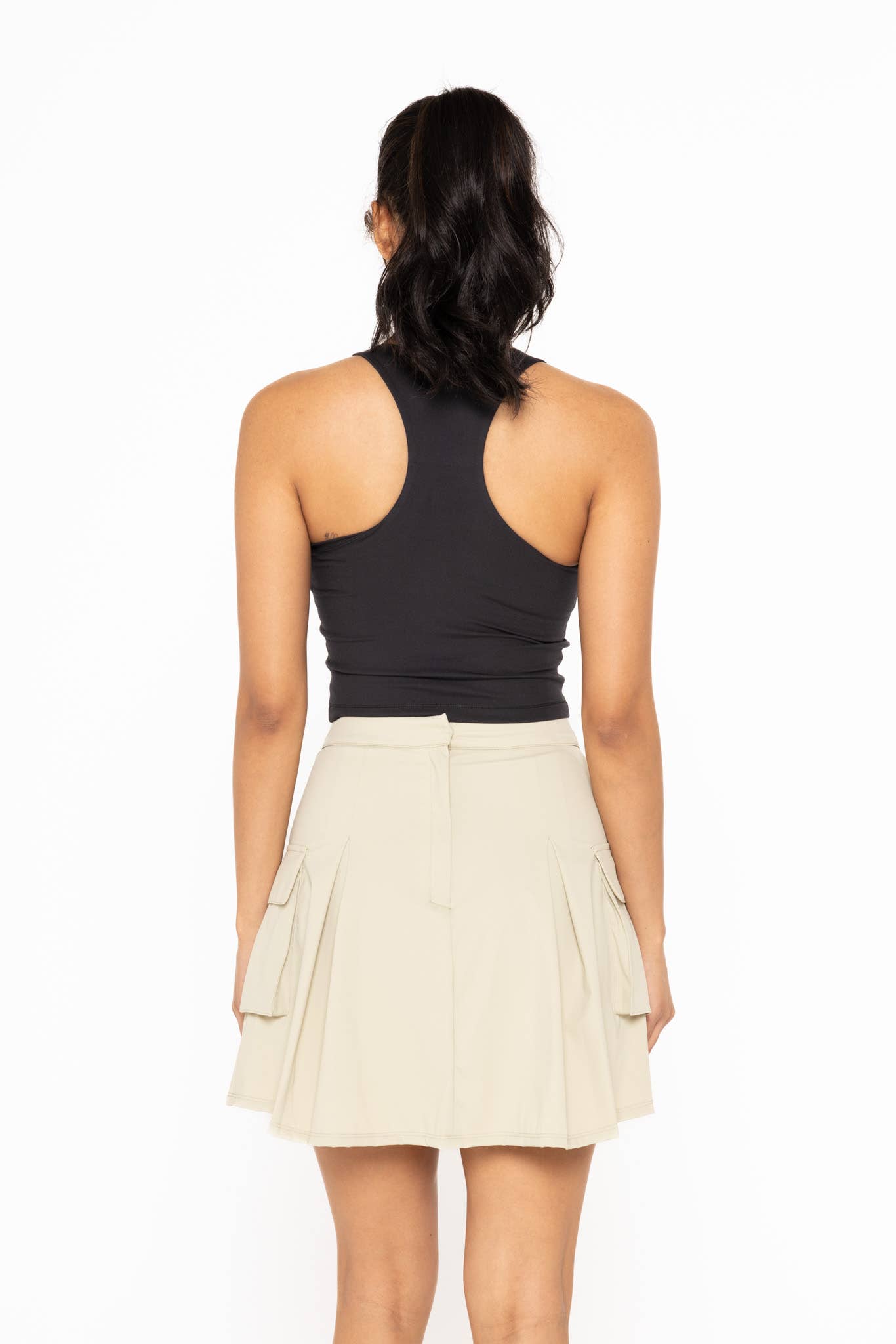 Venice Racerback Active Top: BLACK