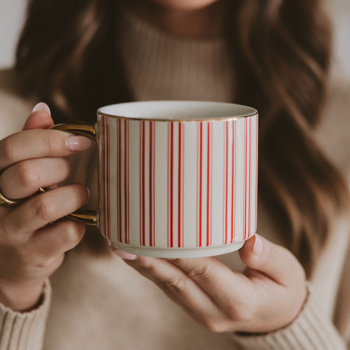 Mug: Red Stripe Coffee Mug