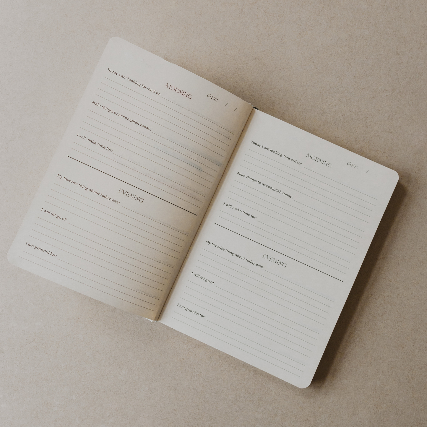 Journal: Be Mindful Prompted Journal