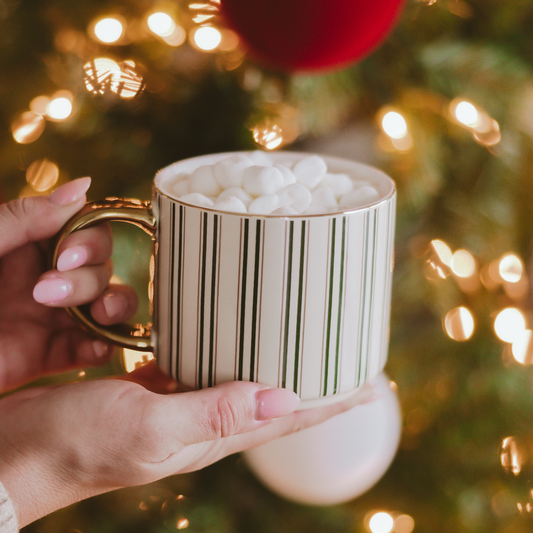 Mug: Green Stripe Coffee Mug