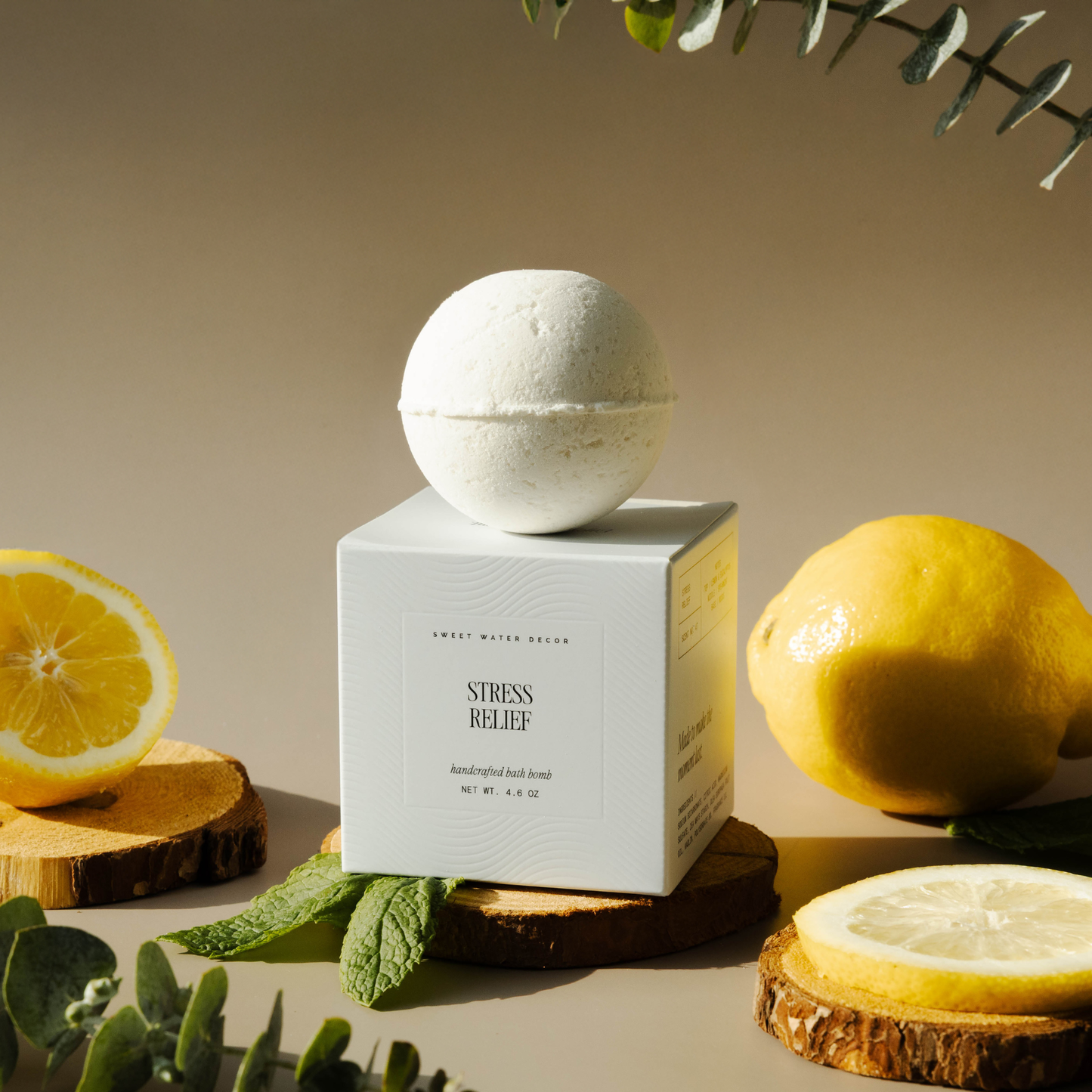 Bath Bomb: Stress Relief 4.6 oz Bath Bomb
