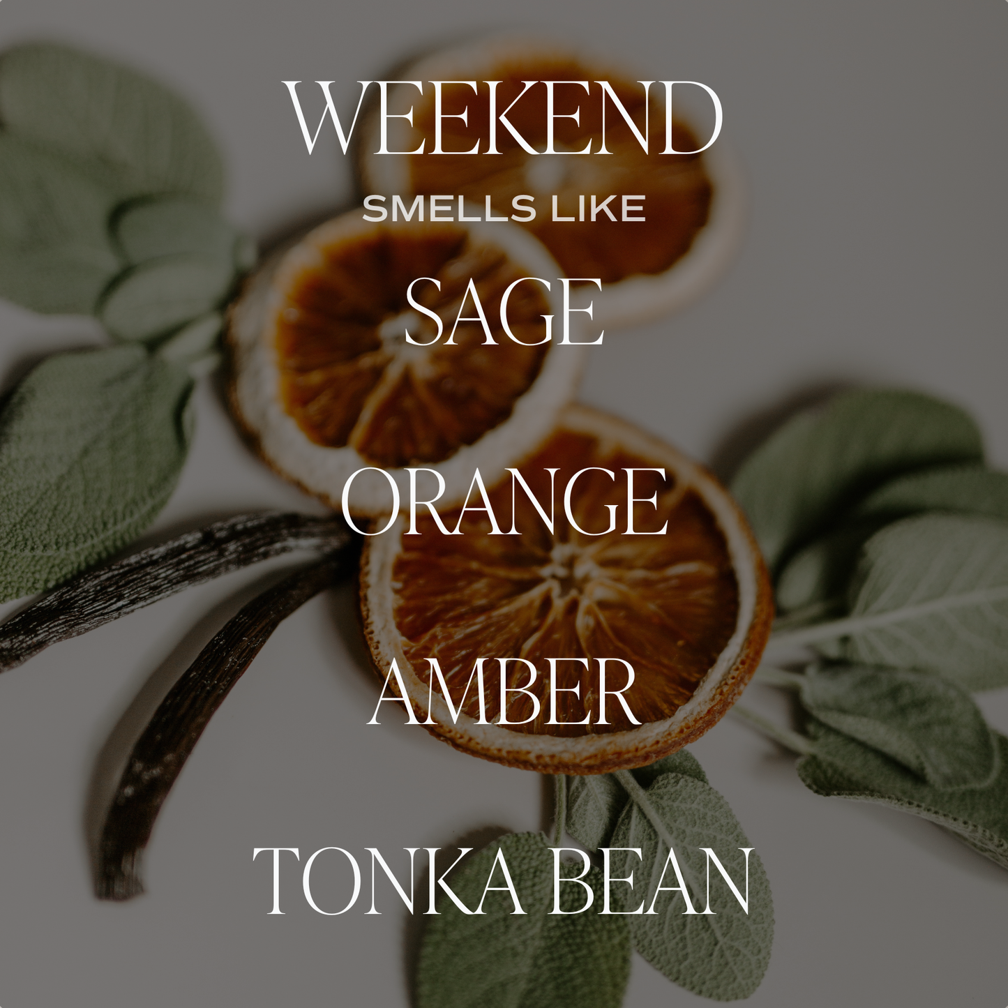 Candle: Weekend 15 oz Soy Candle, Matte Jar