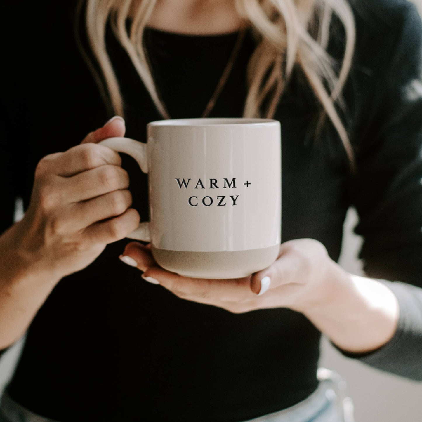 Mug: Warm & Cozy Stoneware Coffee Mug