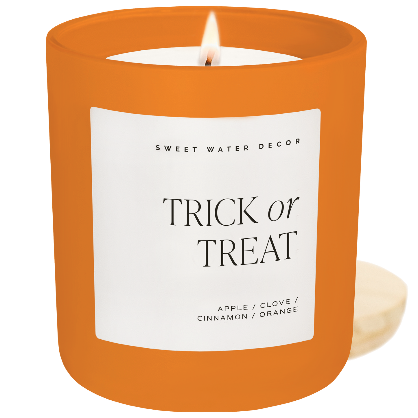 Candle: Trick or Treat 15 oz Soy Candle, Matte Jar