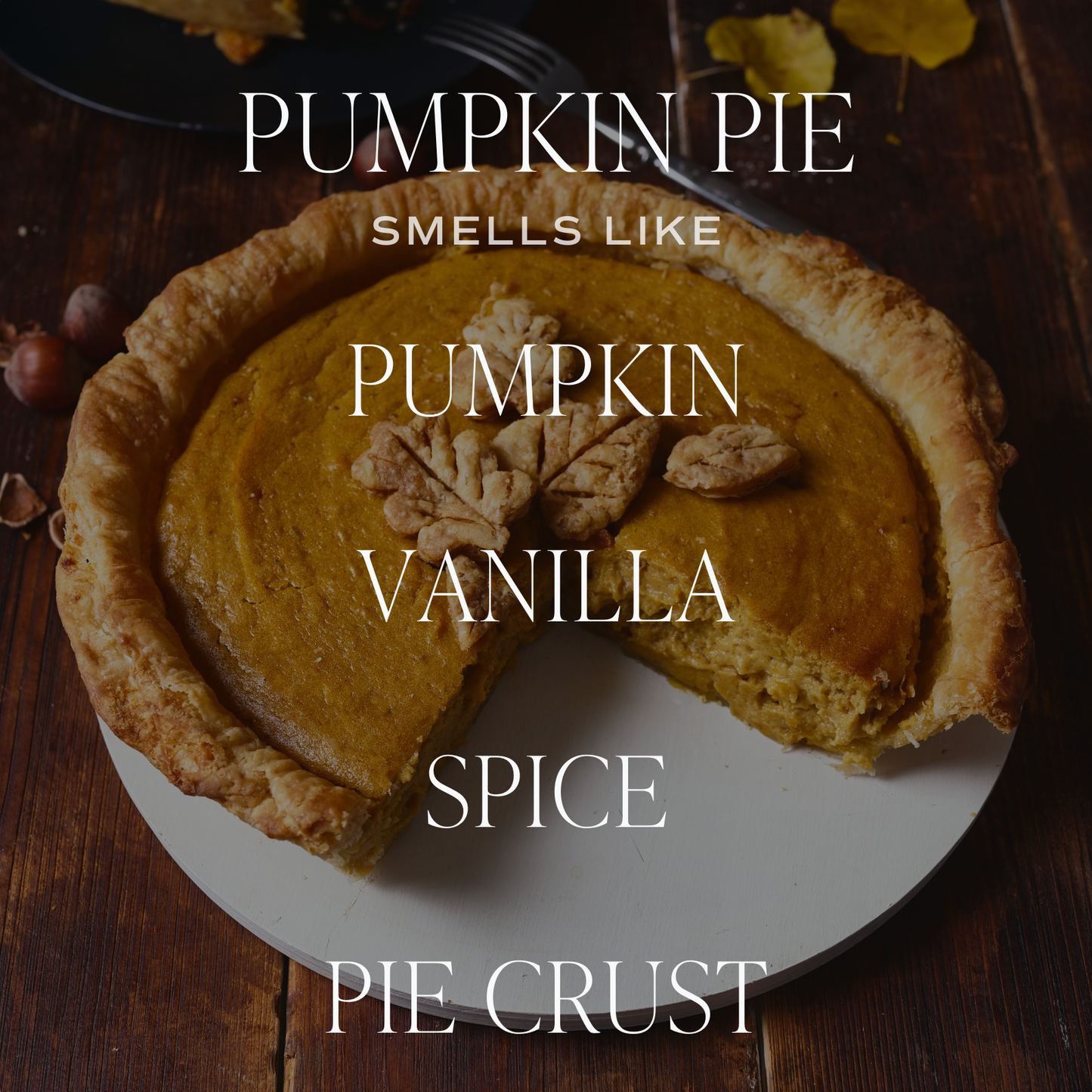 Candle: Pumpkin Pie 15 oz Soy Candle