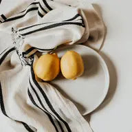 Jordan Turkish Cotton + Bamboo Hand Towel - Three Stripe