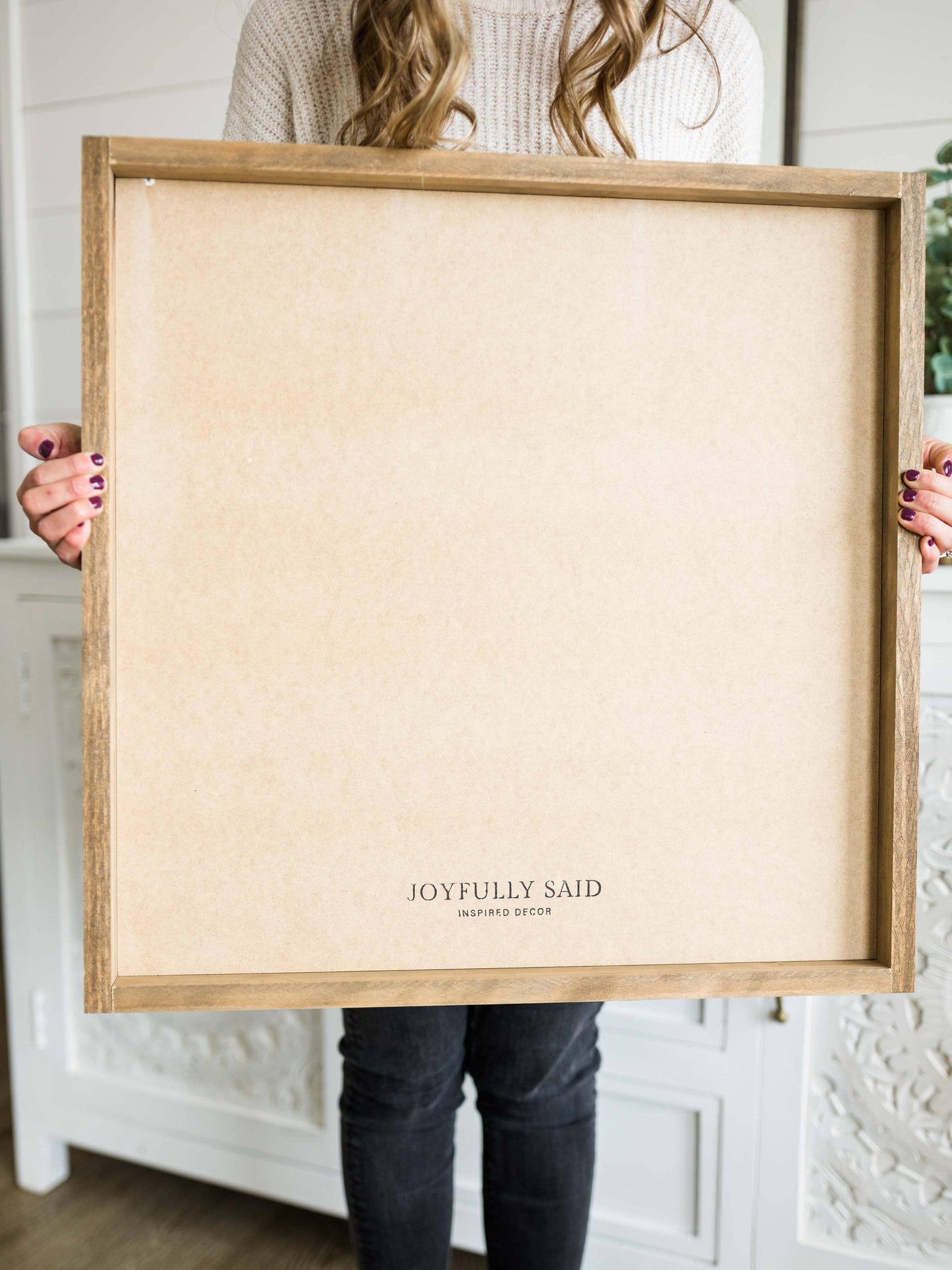 Wandering Trails | Fine Art: Light Brown Frame / 36 inches x 18 inches