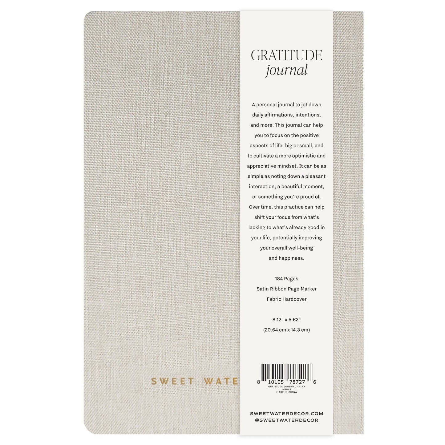 Journal: Gratitude Journal - Daily Prompted Journal