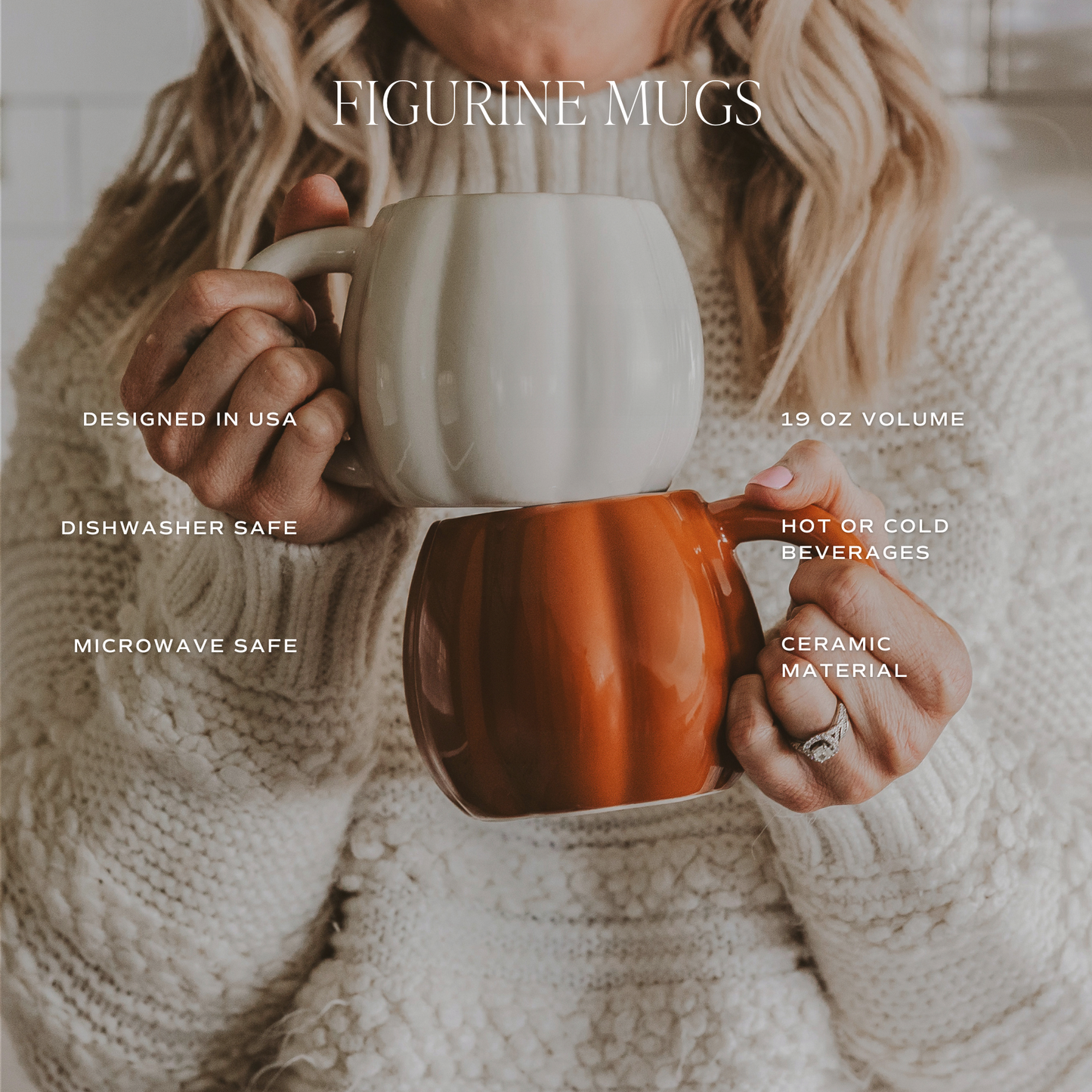 Mug: Cream Pumpkin Coffee Mug