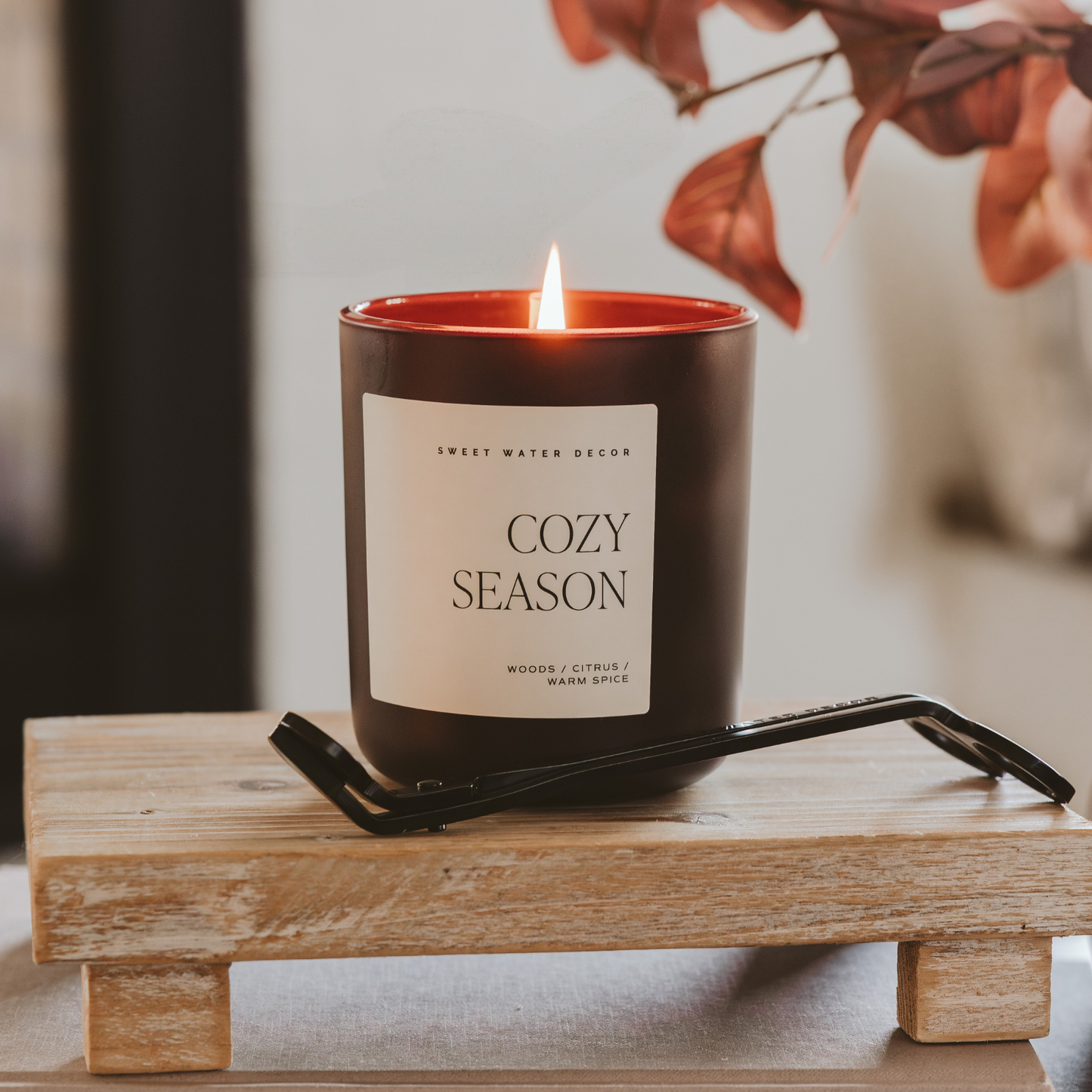 Candle: Cozy Season 15 oz Candle, Matte Jar