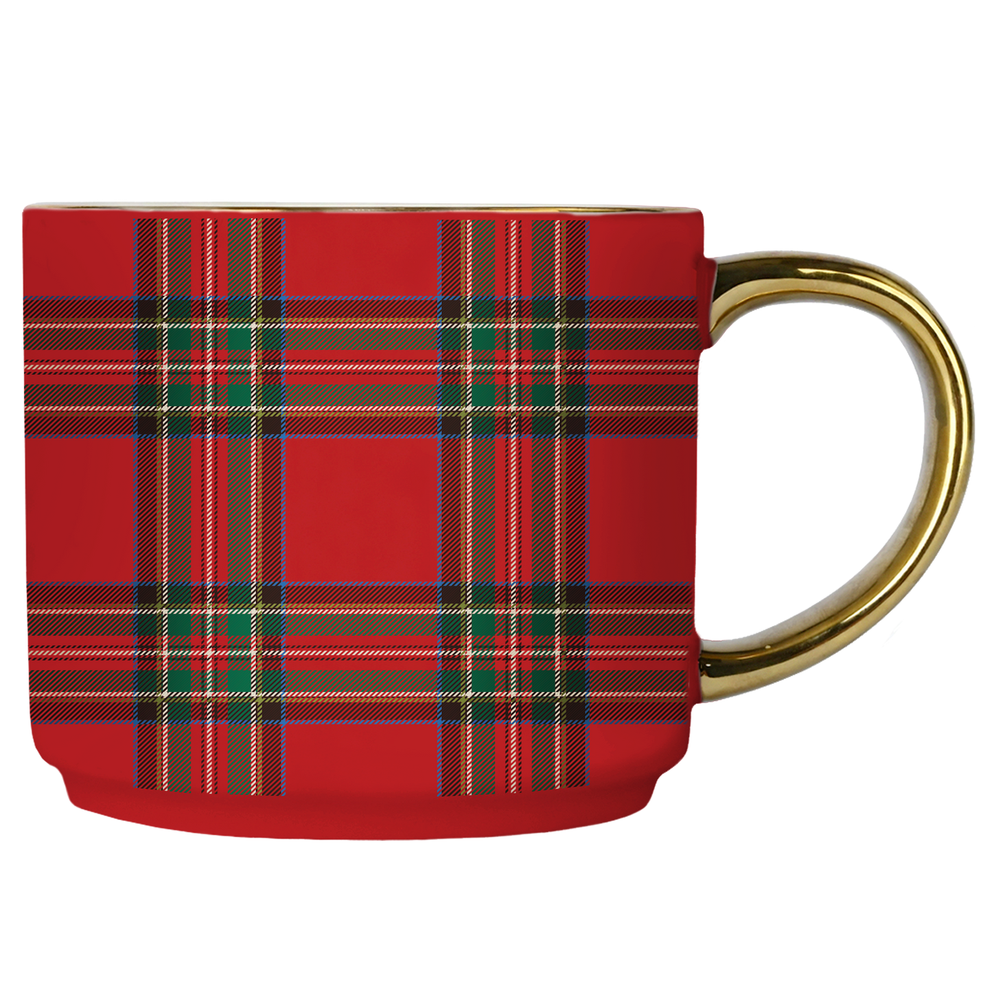 Mug: Red Plaid Coffee Mug