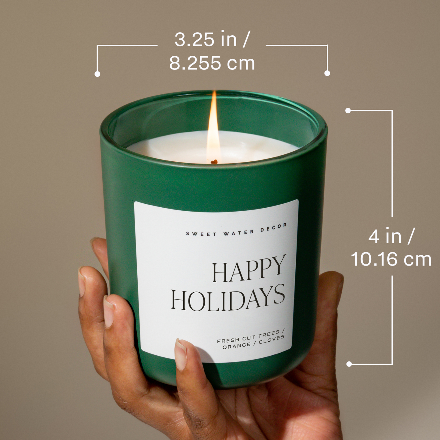 Candle: Enchanted Forest 15 oz Soy Candle, Matte Jar