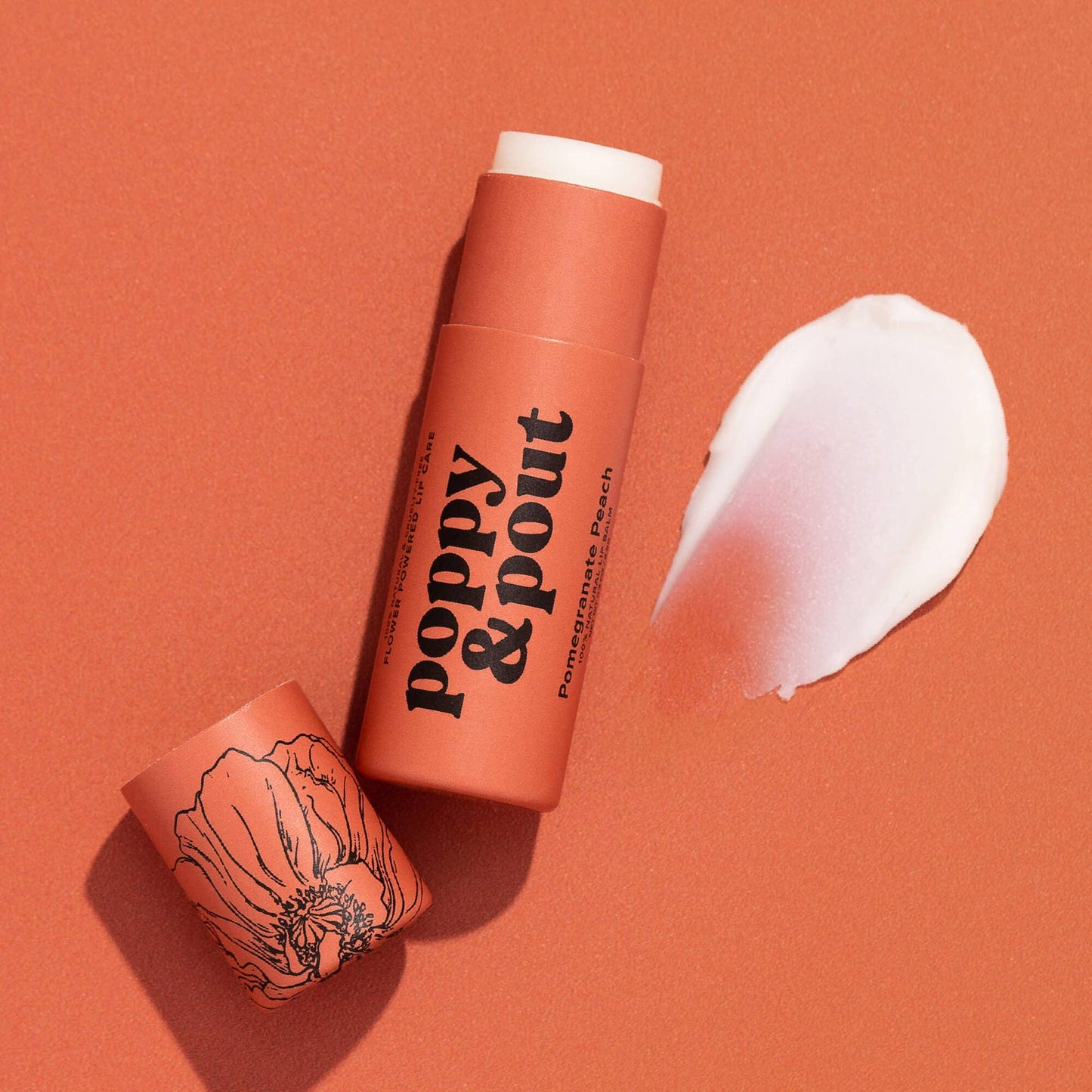 Lip Balm: Pomegranate Peach