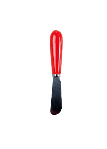 Out of the Woods of Oregon - Ceramic Spreader Knife - Red