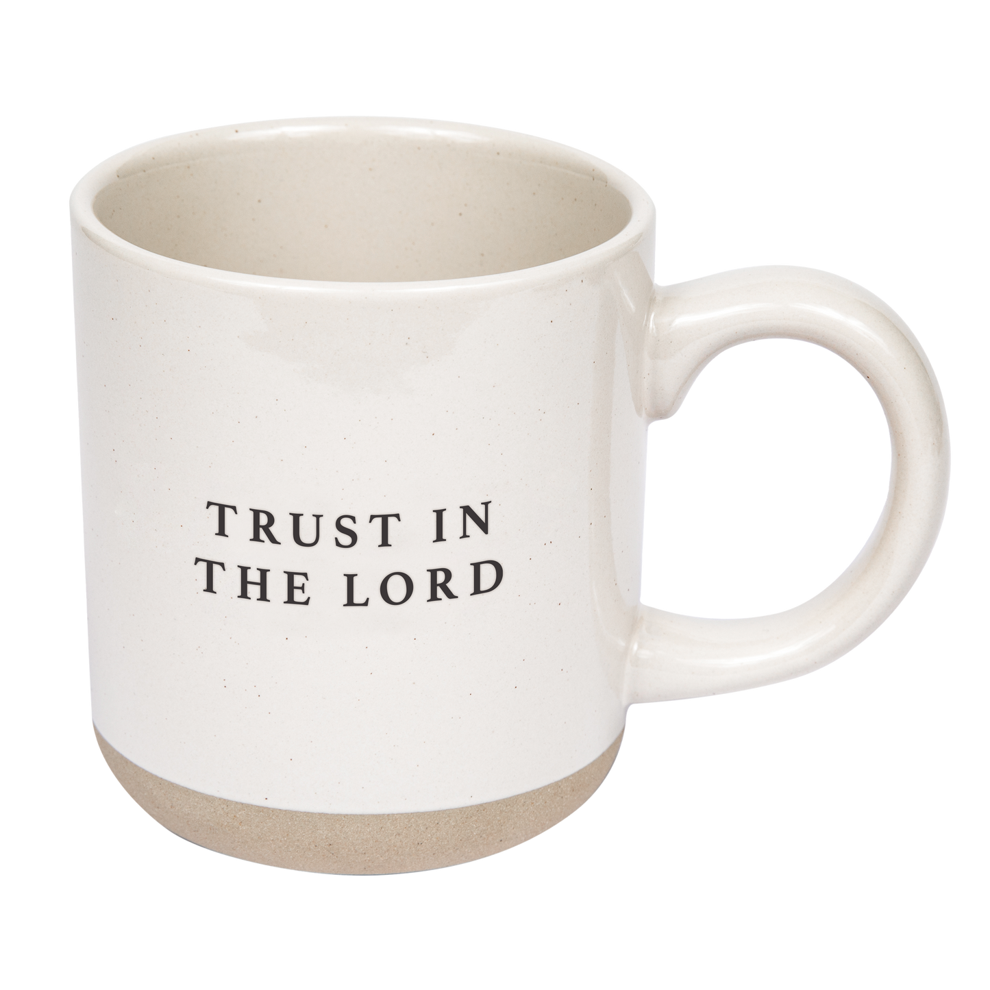 Mug: Trust In The Lord Stoneware Coffee Mug