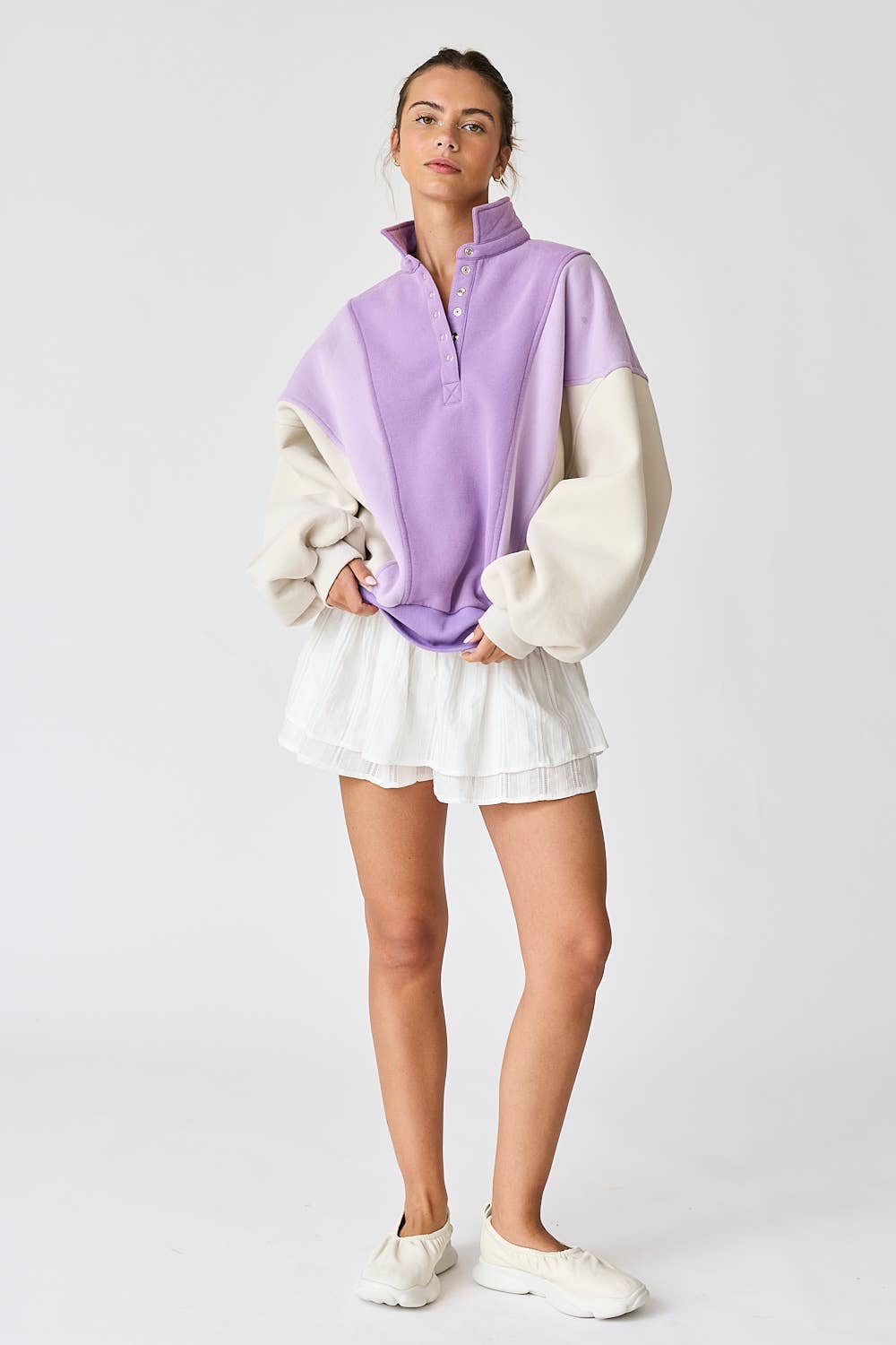 Lavender Multi Sweatshirt