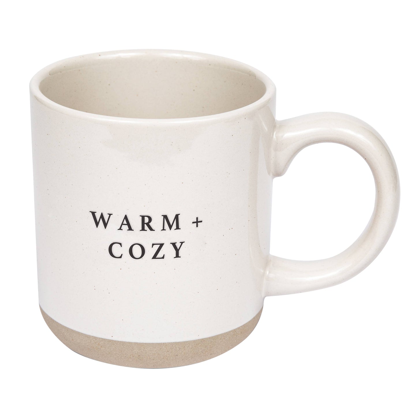 Mug: Warm & Cozy Stoneware Coffee Mug