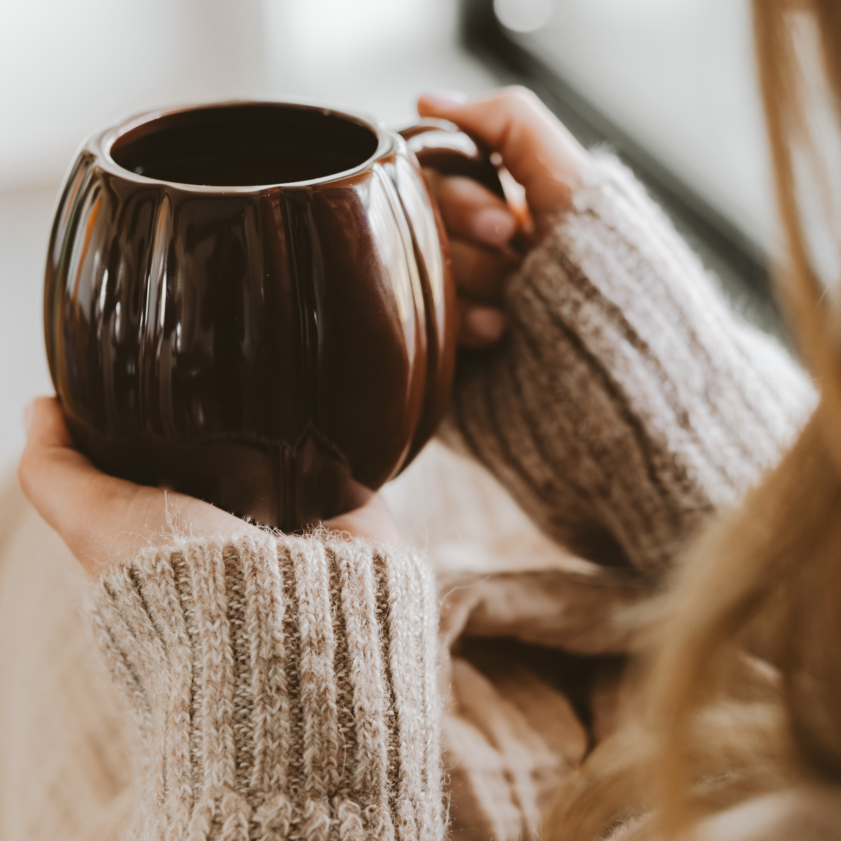 Mug: Brown Pumpkin Coffee Mug