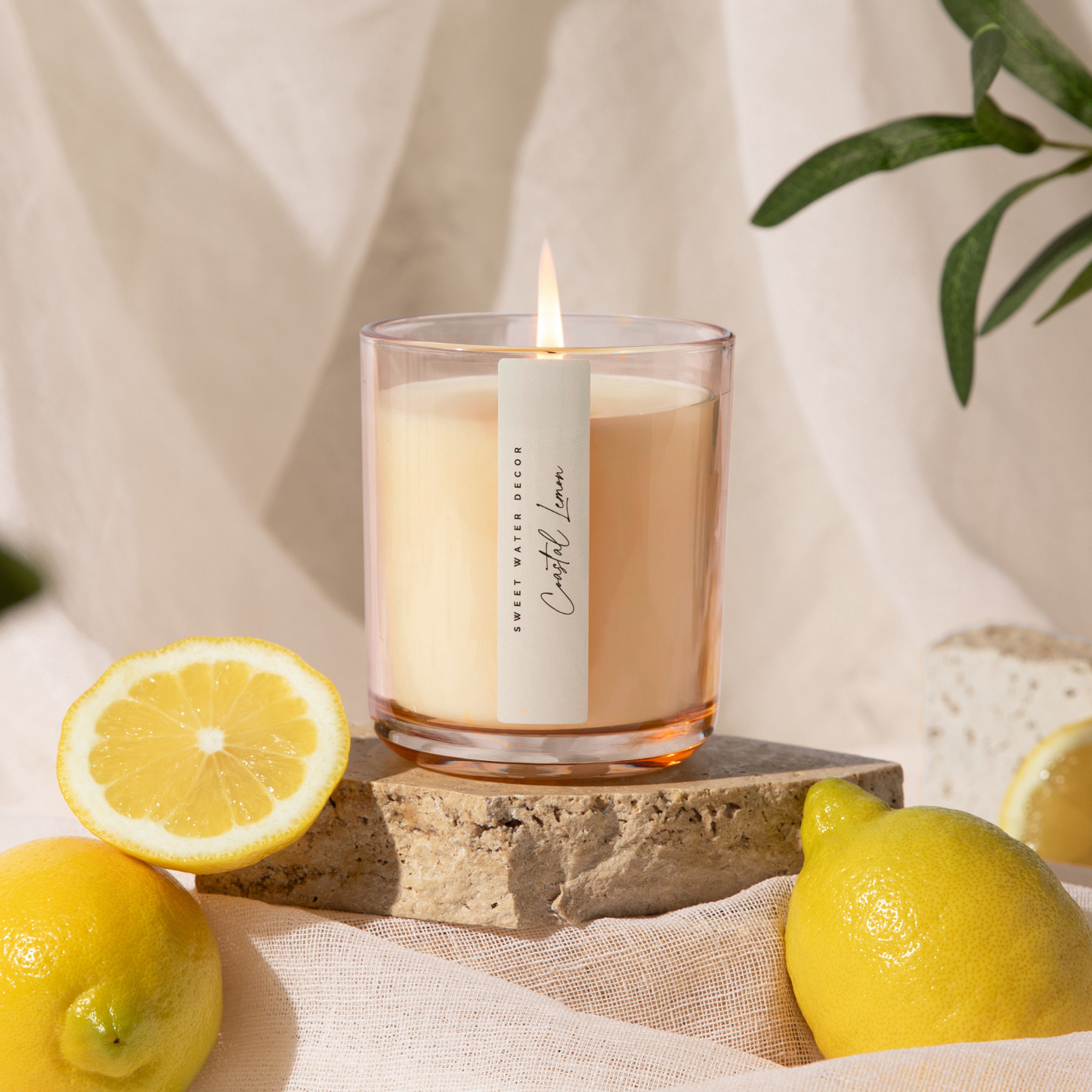 Candle: Coastal Lemon 12 oz