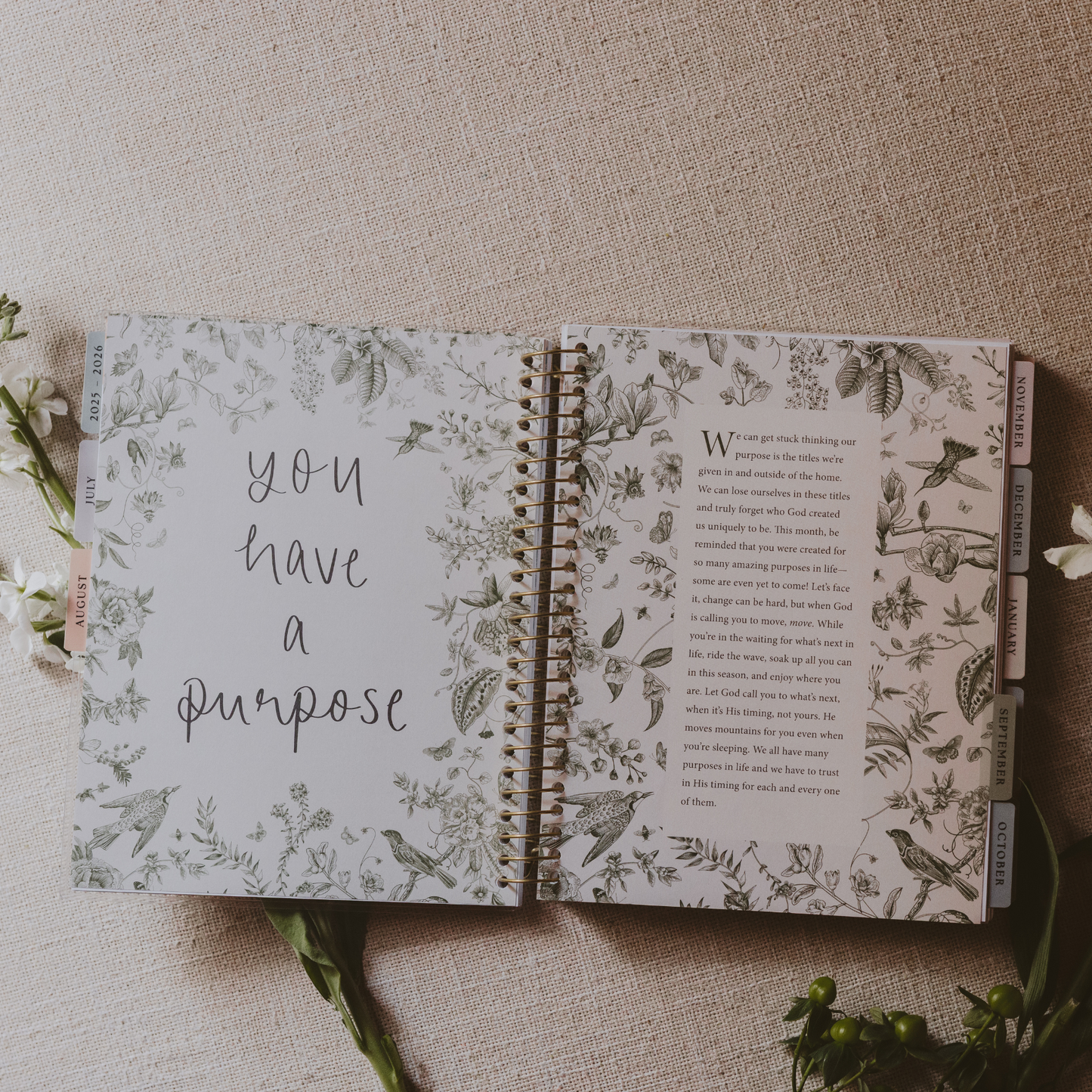 Planner: You Have A Purpose 2025-2026 18 Month Planner