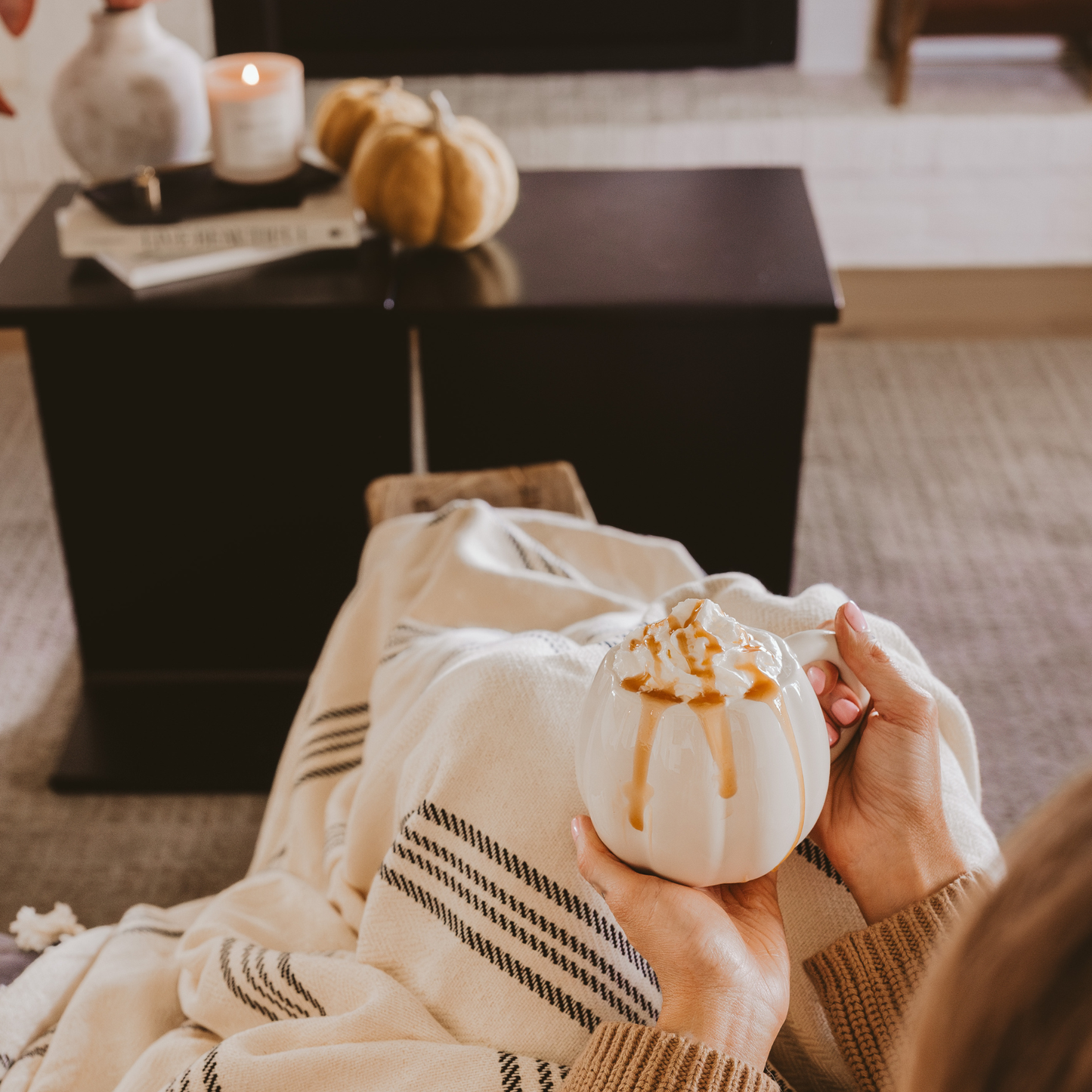 Mug: Cream Pumpkin Coffee Mug