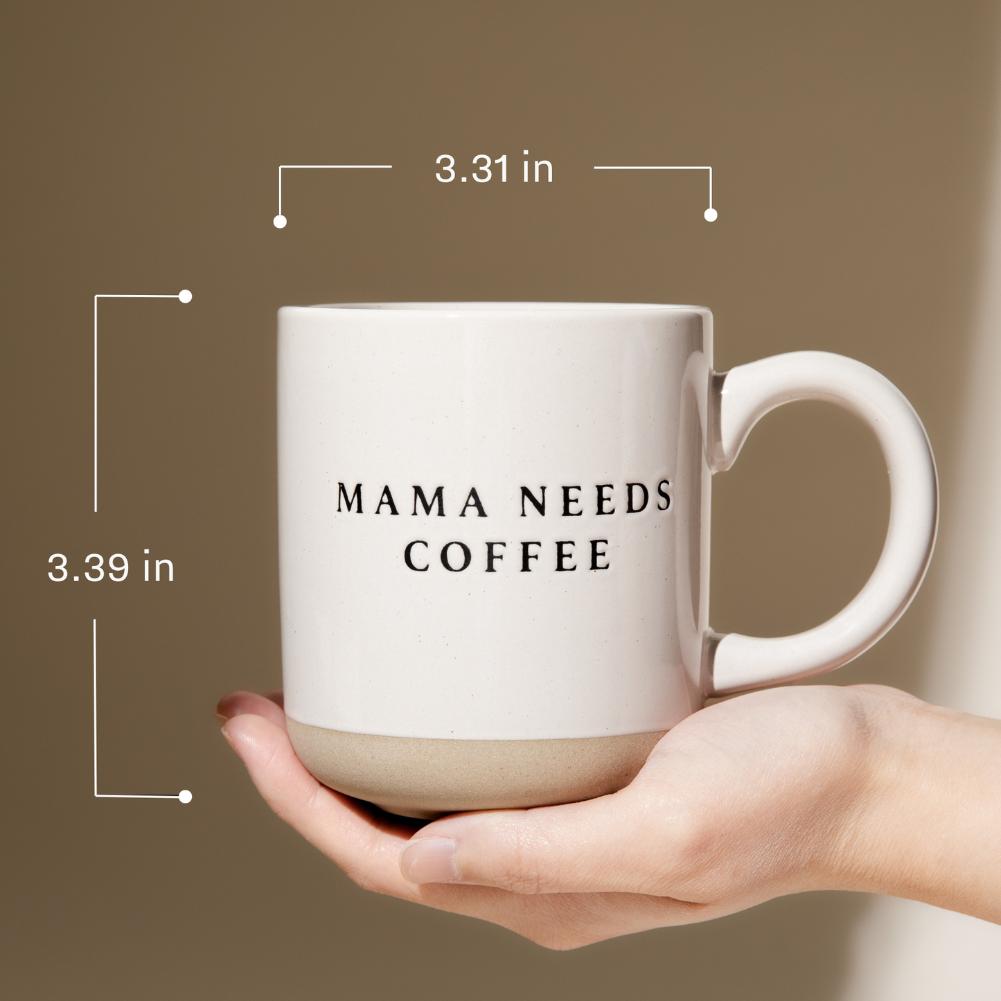 Mug: Warm & Cozy Stoneware Coffee Mug