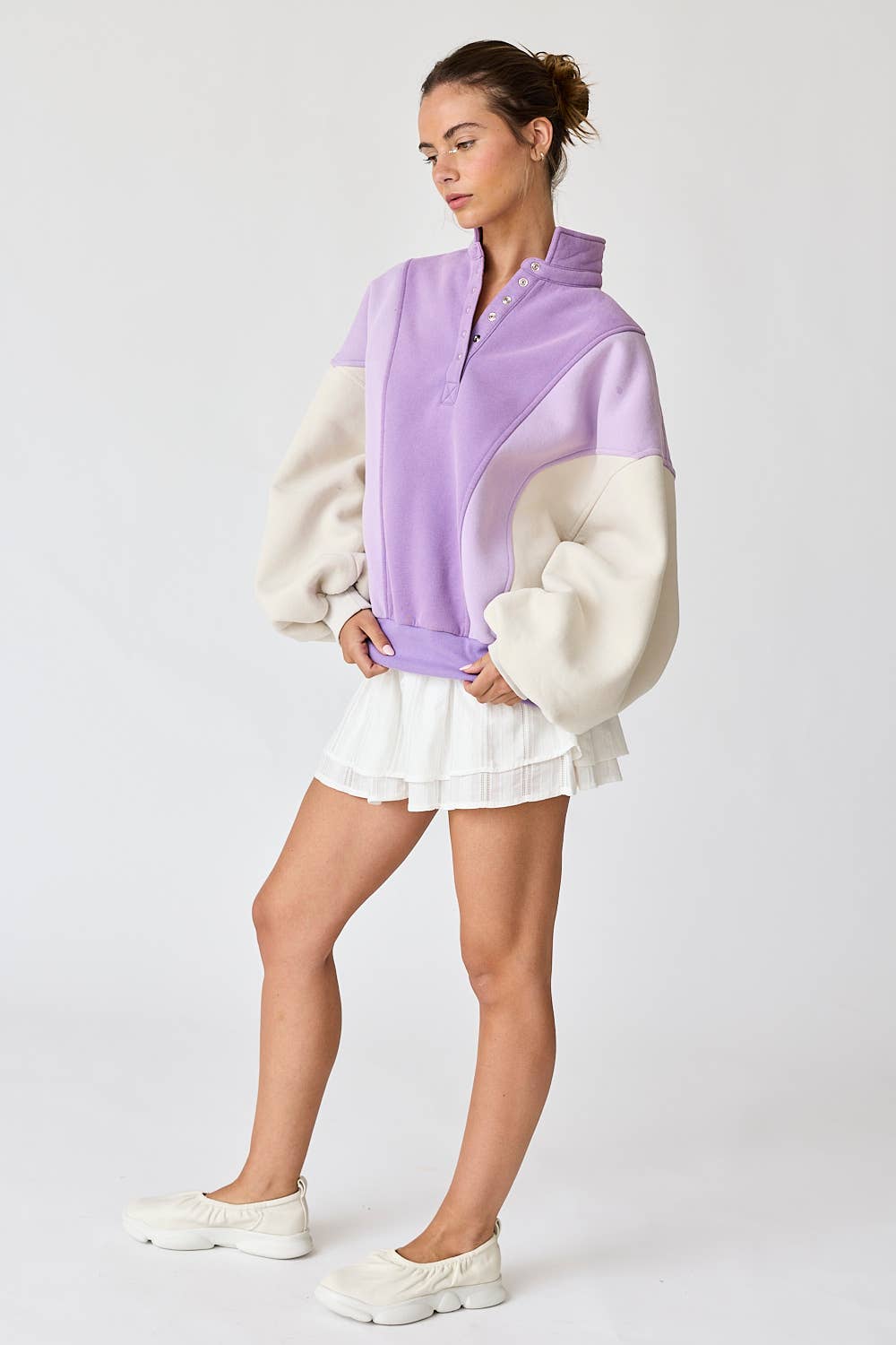 Lavender Multi Sweatshirt