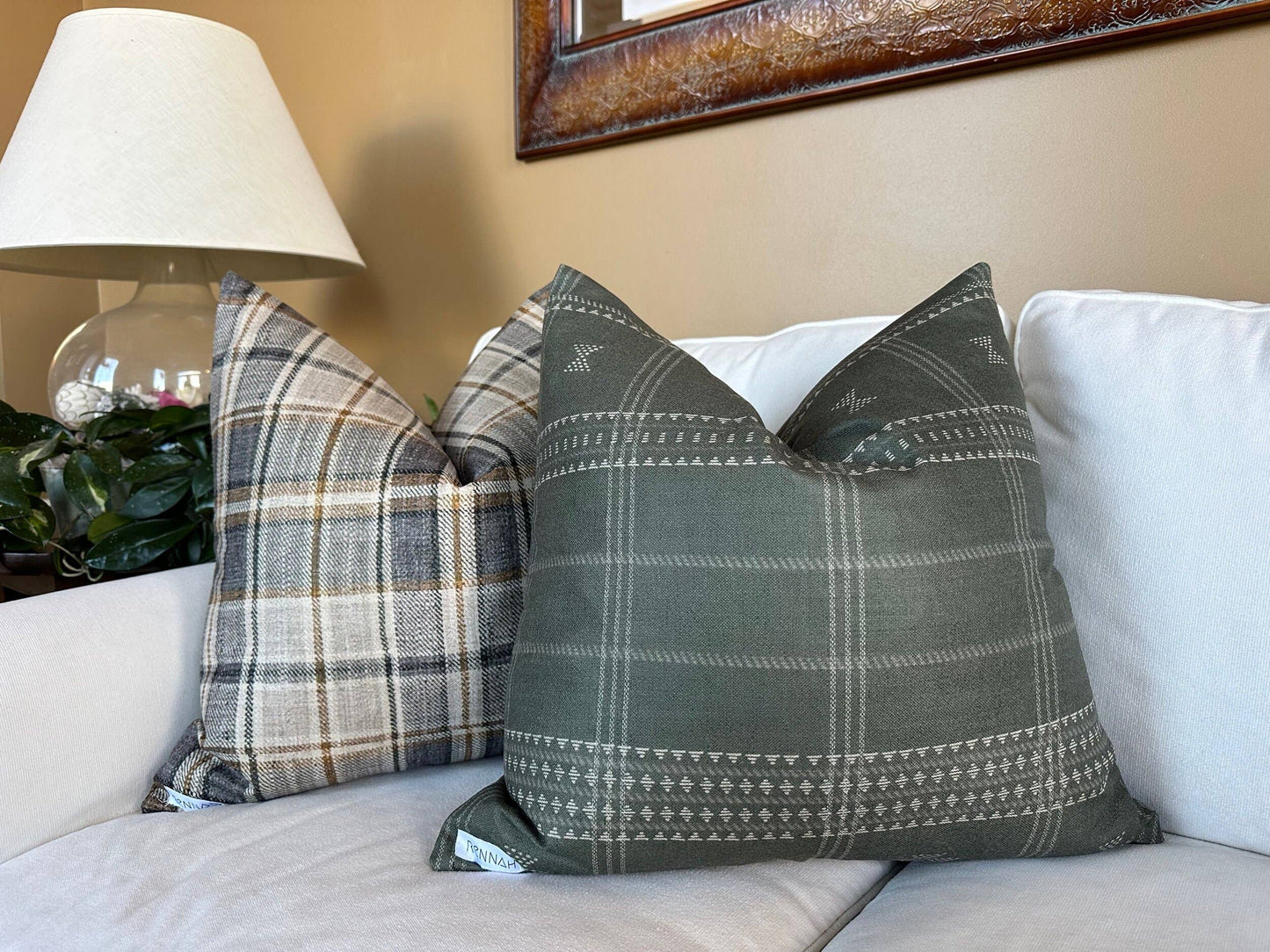 Rennah Collective - Ash Pillow Cover: 22x22 Cover Only
