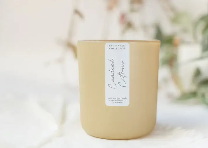Candied Citrus Soy Wax Candle