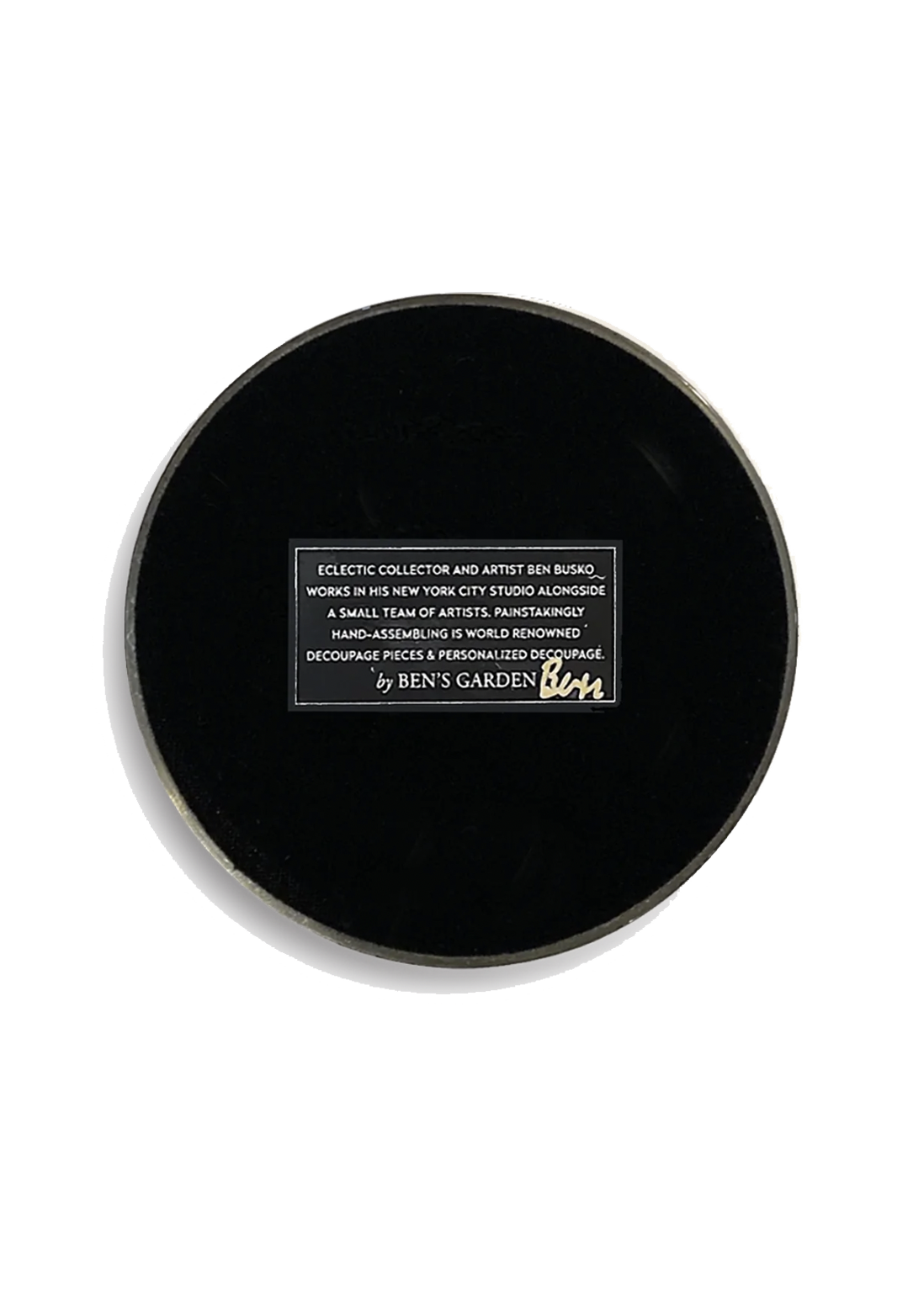 Ben's Garden - Jennifer Garner Peony Crystal Dome Paperweight
