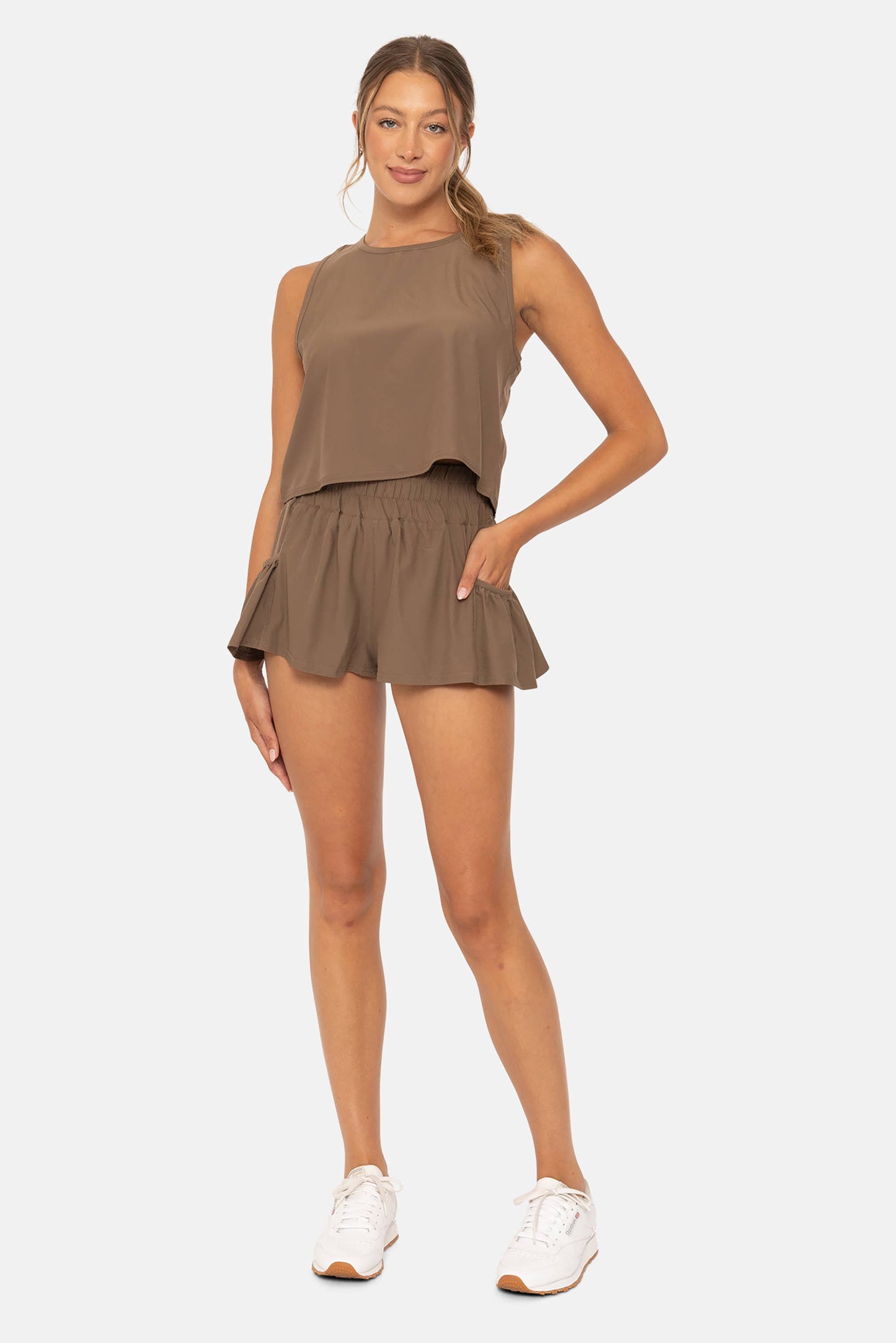 Chic Breeze Shorts: JAVA