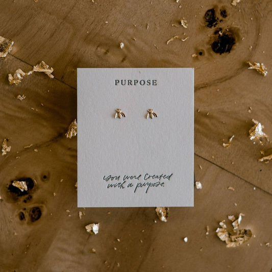 Purpose Earring Studs