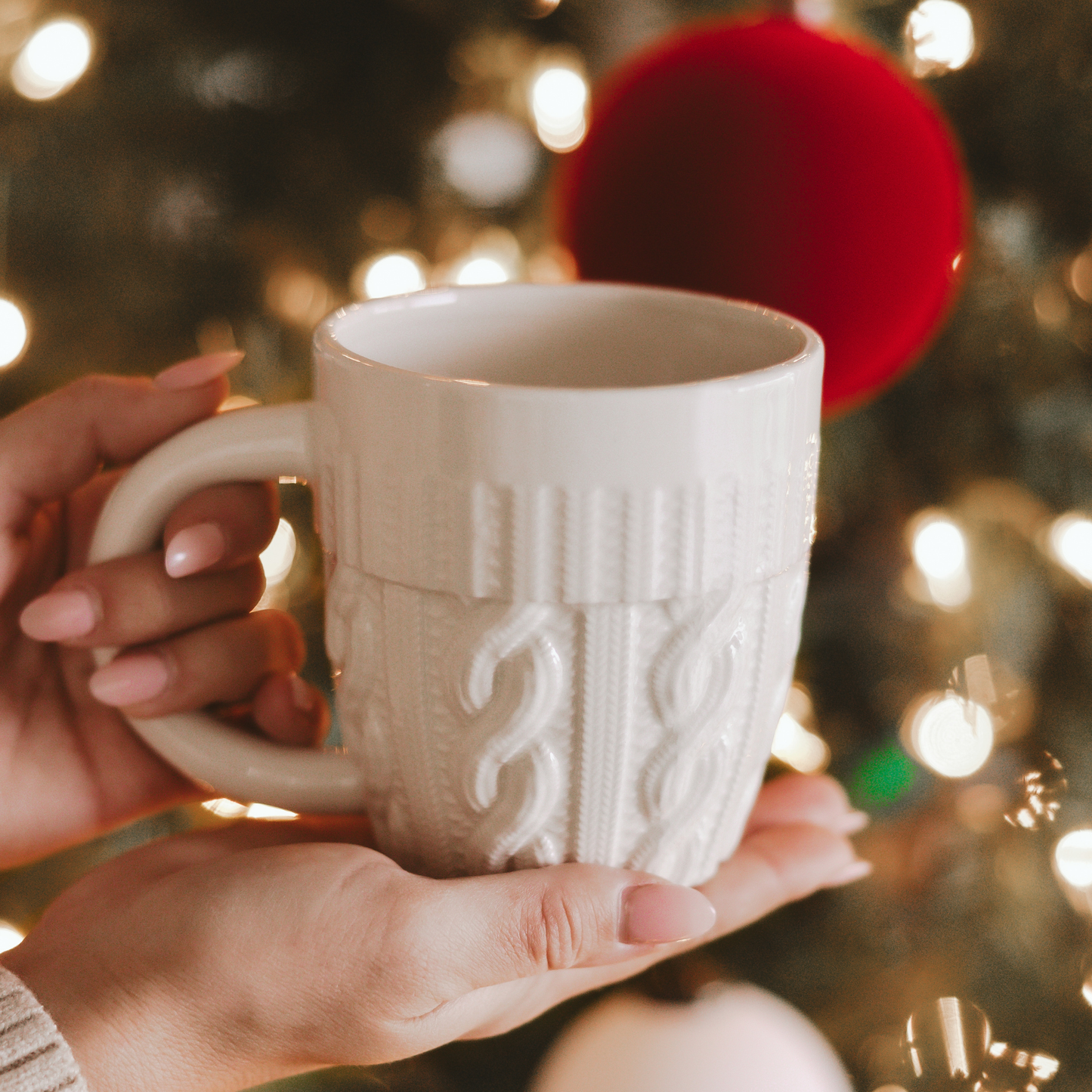 Mug: Cream Sweater Coffee Mug