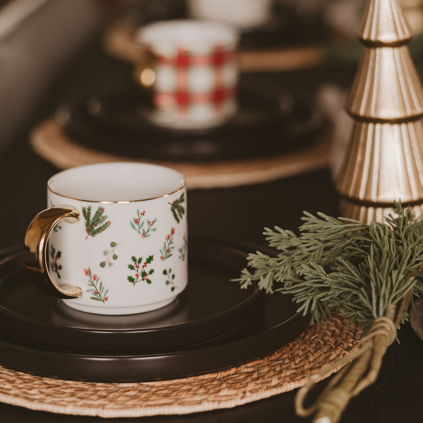 Mug: Holiday Greenery Coffee Mug