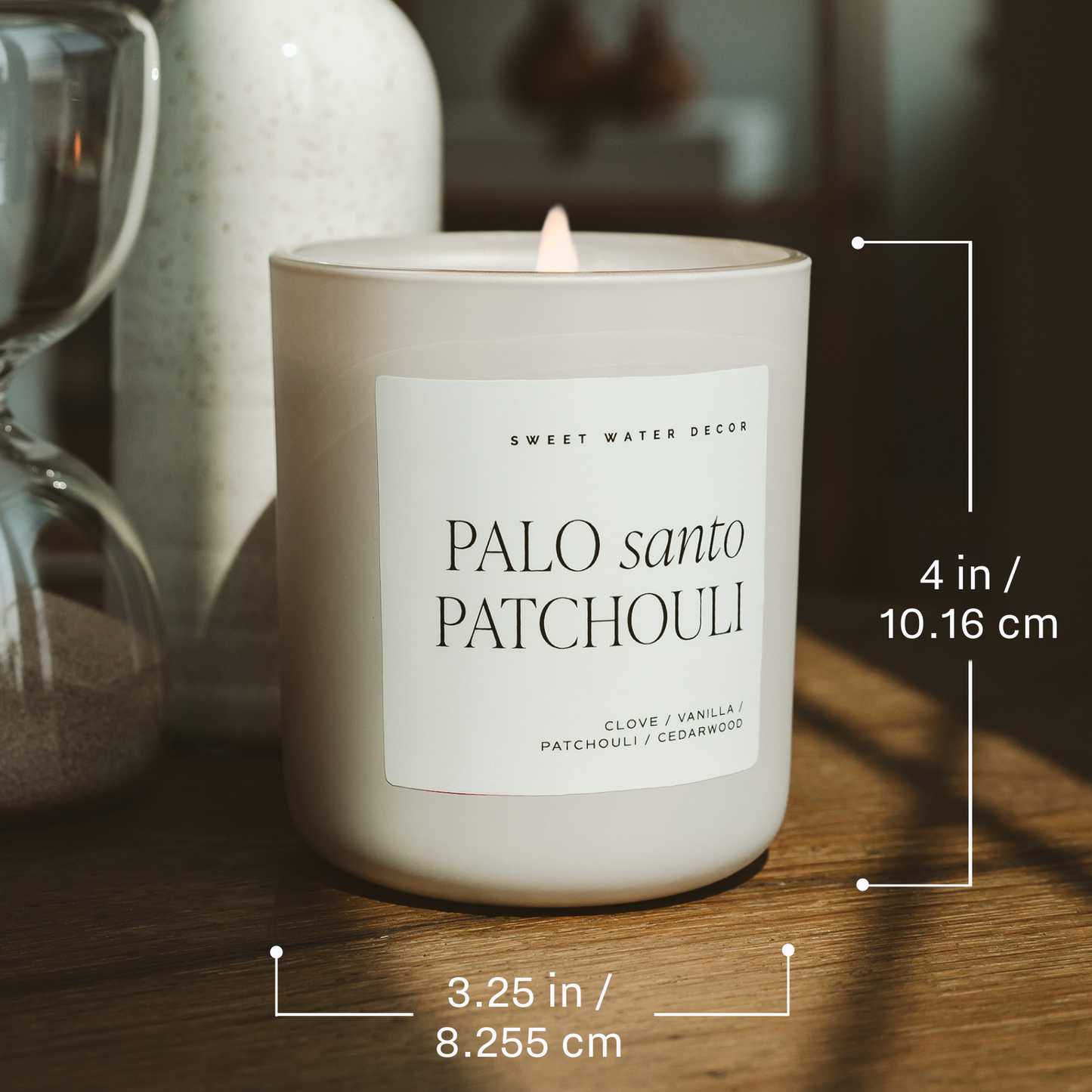 Candle: Weekend 15 oz Soy Candle, Matte Jar