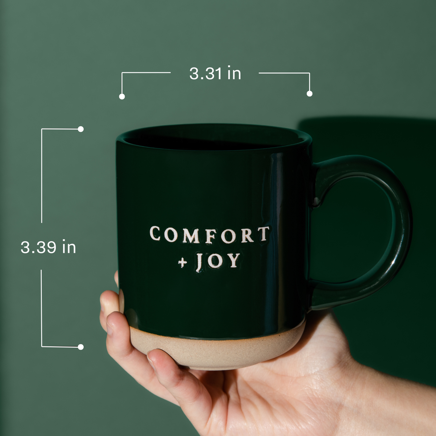 Mug: Fa La La Stoneware Coffee Mug