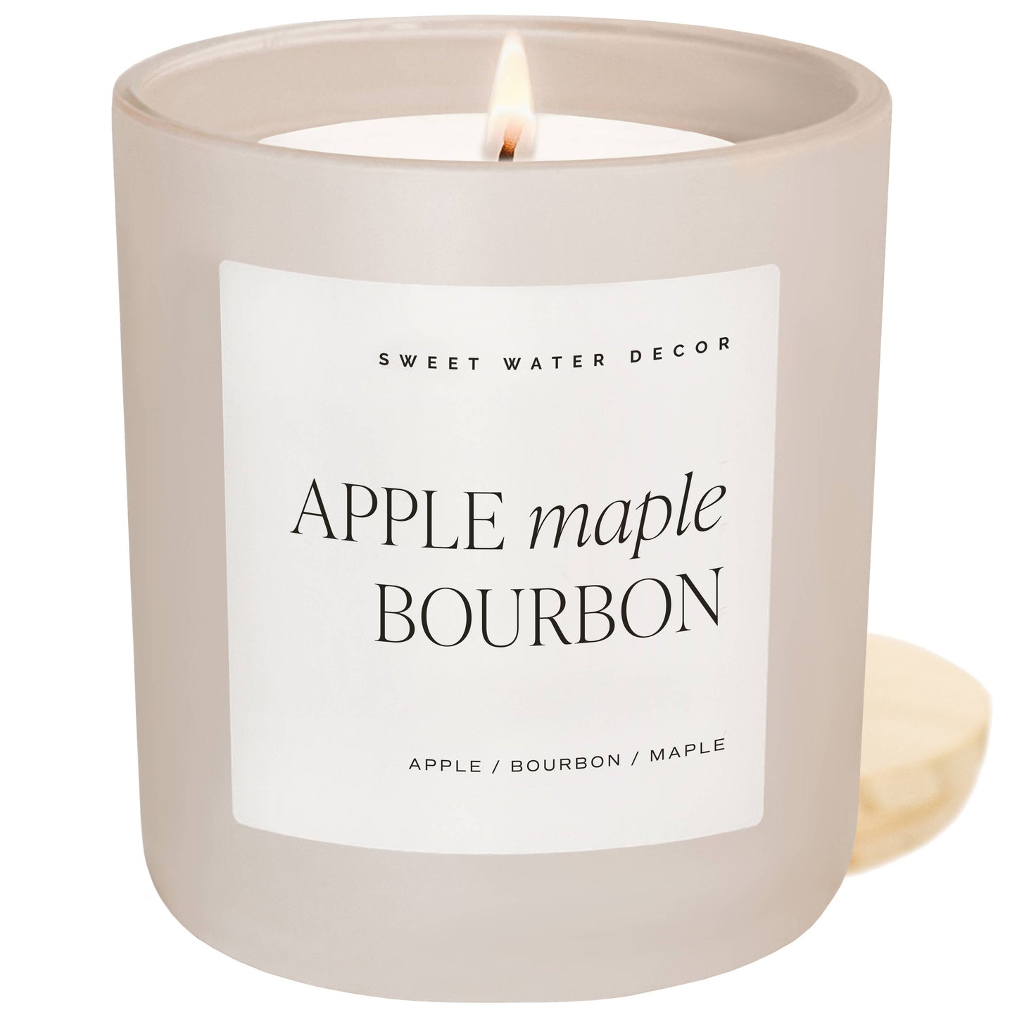 Candle: Apple Maple Bourbon 15 oz Soy Candle