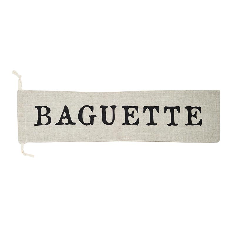 Drawstring Baguette Bag