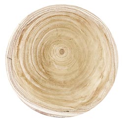 Paulownia Wood Serving Bowl