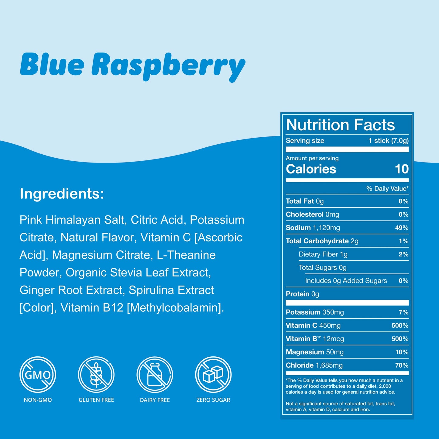 Hydration + Weekend Recovery: Blue Raspberry / 12 pk