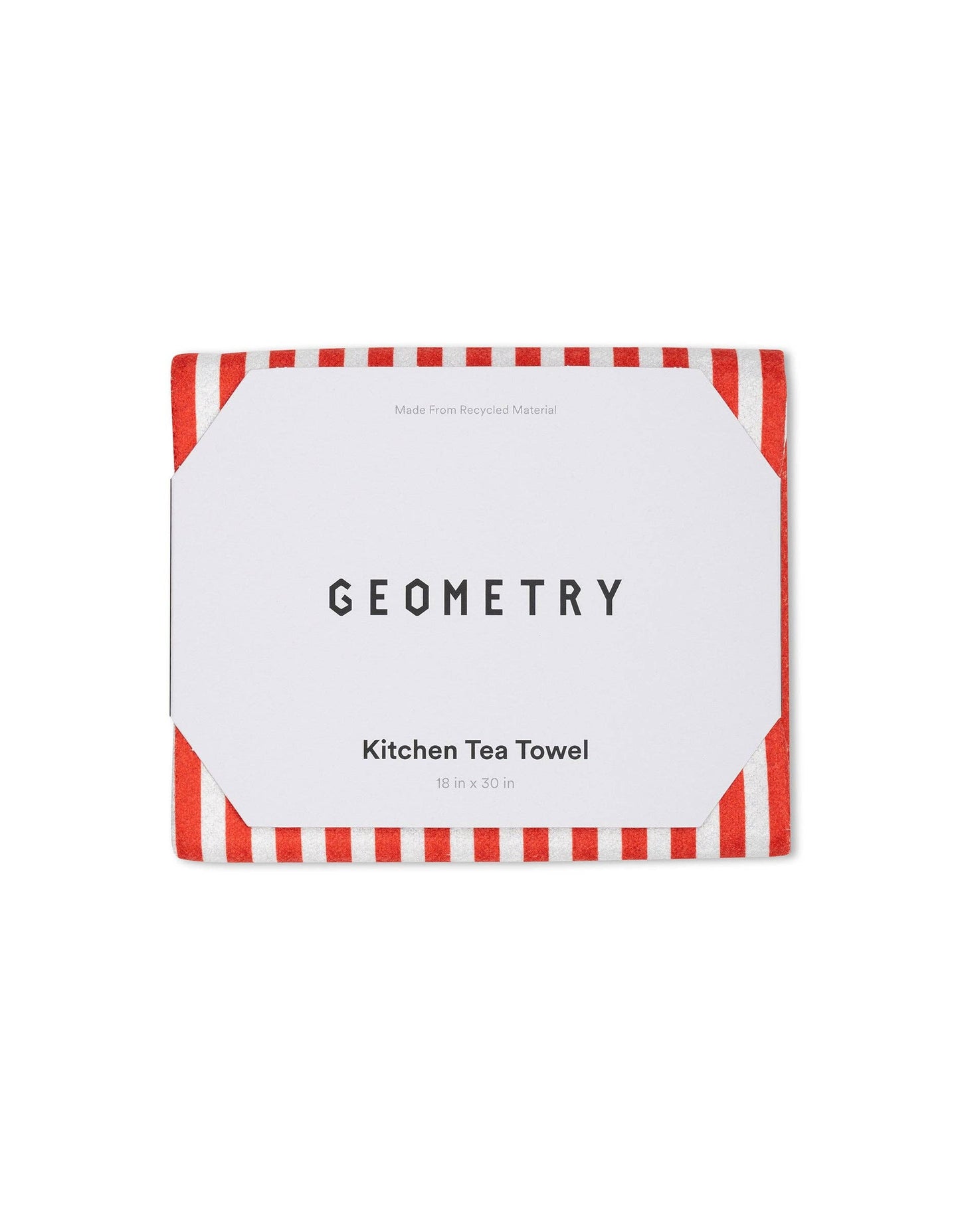 Summer Stripe Red Tea Towel