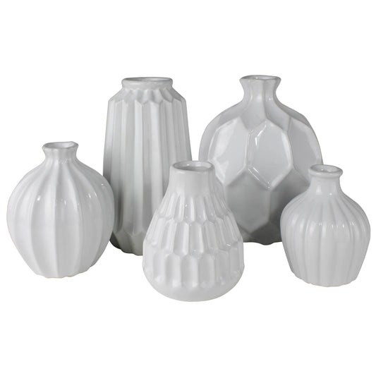 Cinc Vases, Ceramic: Available in 3 sizes