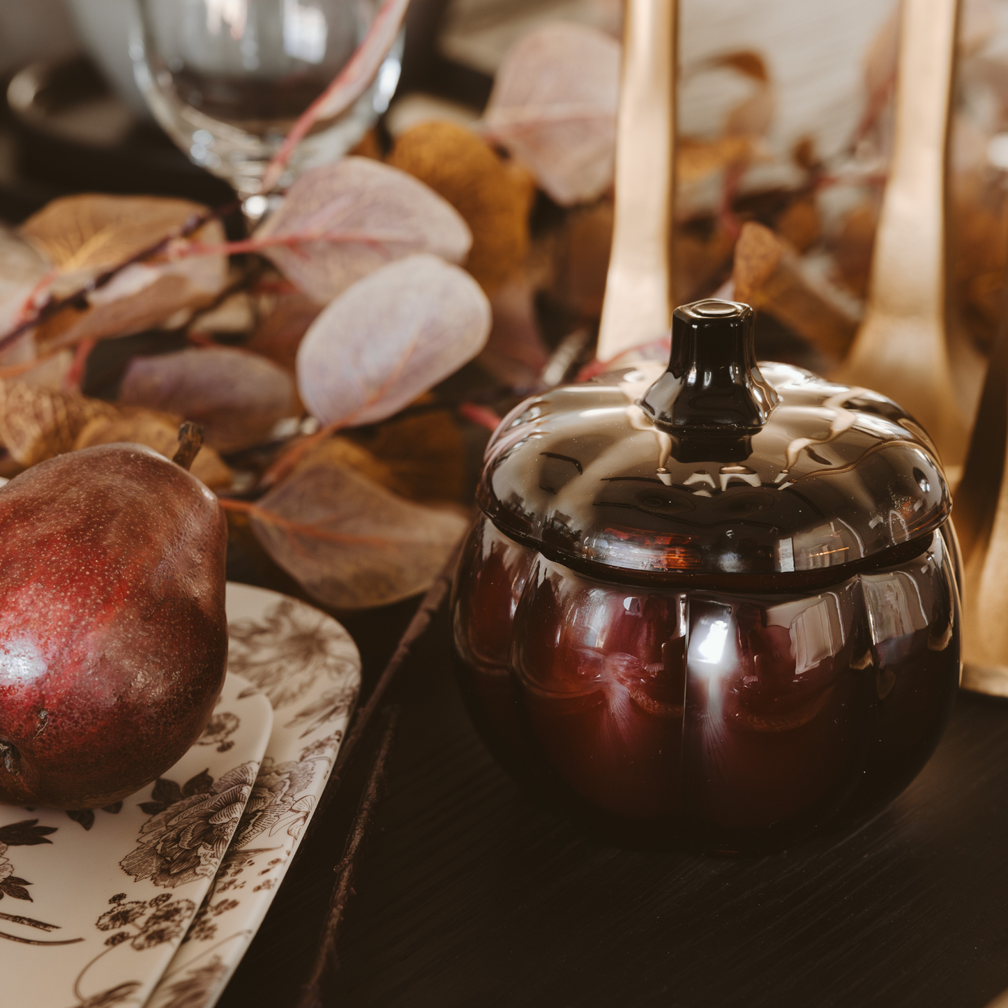 Candle: Hello Fall Soy Candle - 20oz Pumpkin Jar