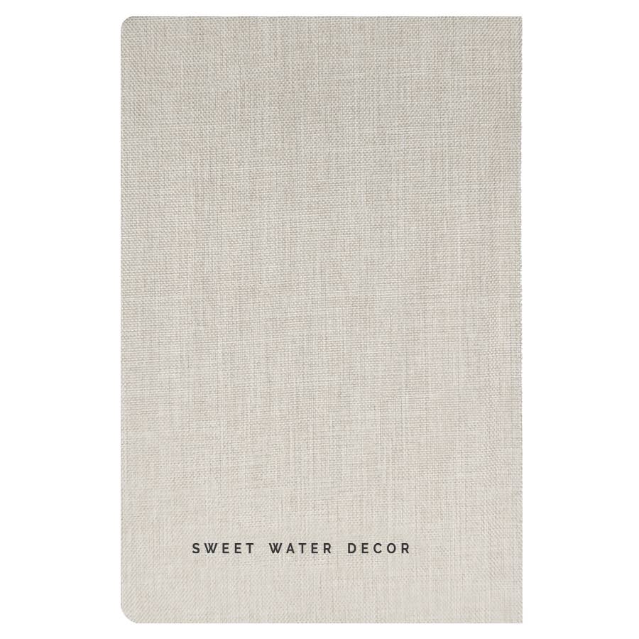 Journal: Tan One Line A Day Fabric Journal
