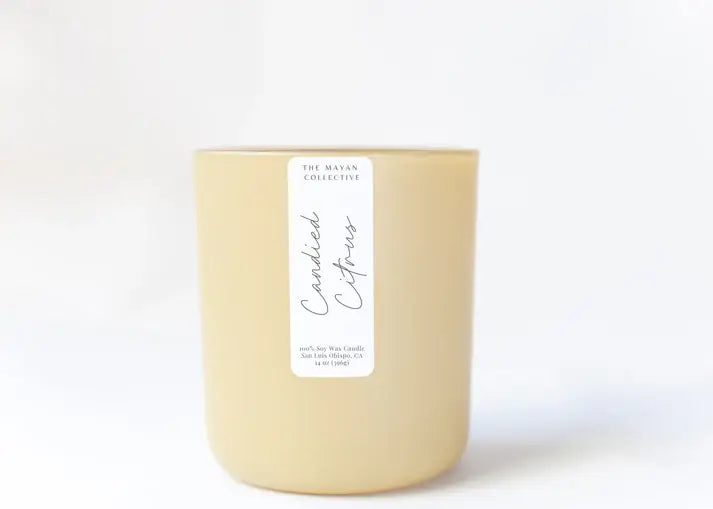Candied Citrus Soy Wax Candle