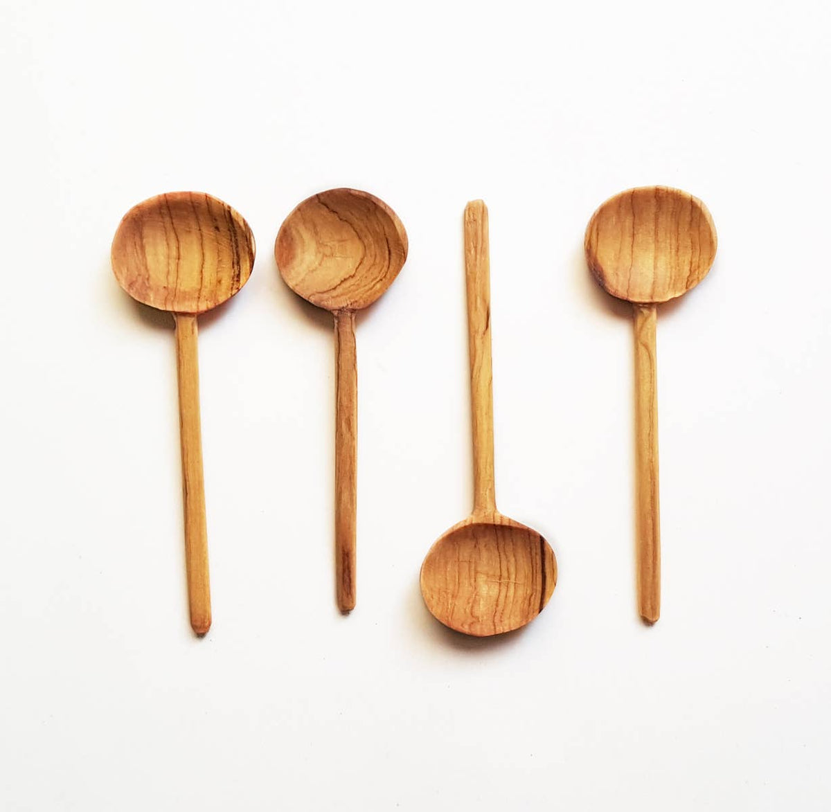 Creative Women - Olive Wood Condiment Spoons | Set of 4