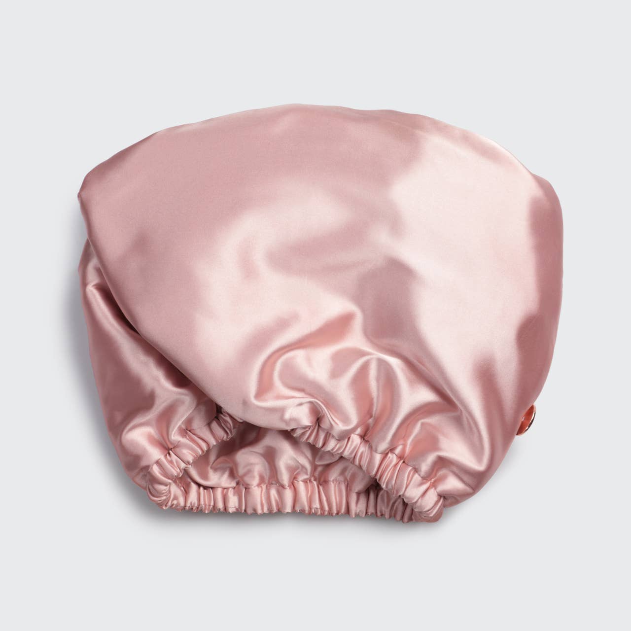 Satin-Wrapped Hair Towel - BLUSH