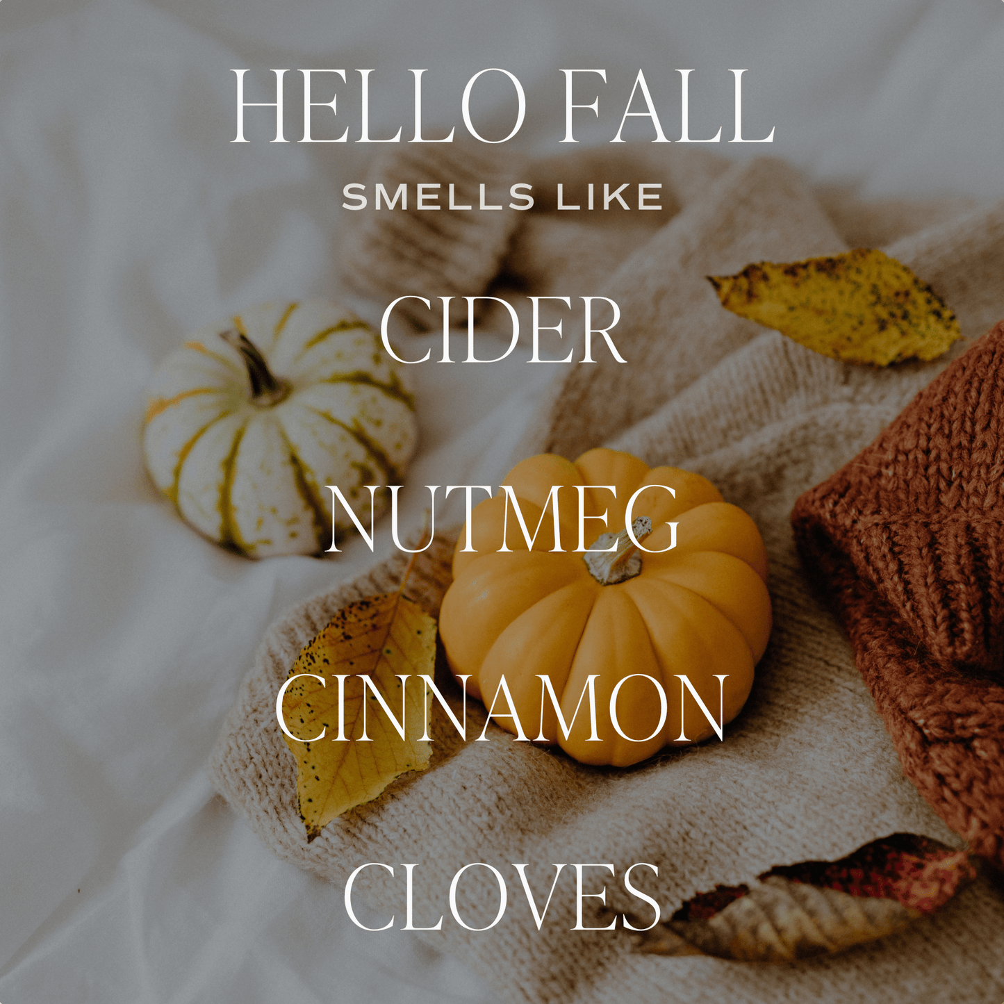 Candle: Hello Fall Soy Candle - 20oz Pumpkin Jar